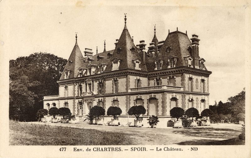 24 Fi 253 : château de Spoir