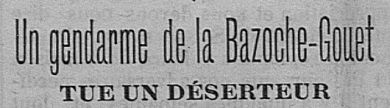 Extrait de journal, 20 janvier 1915, Arch. dép. d’Eure-et-Loir, Per 9.