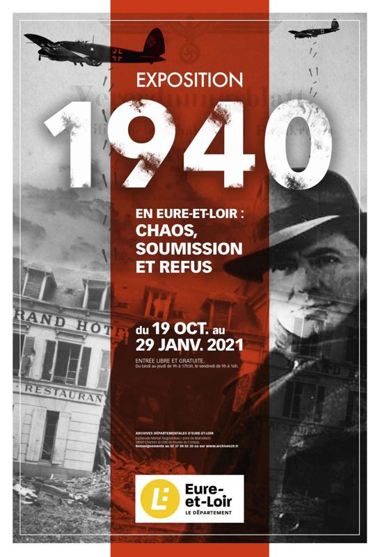 1940 en Eure-et-Loir : chaos, soumission et refus