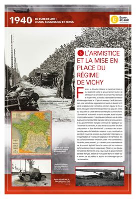 L'armistice et la mise en place du régime de Vichy
