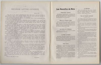 « Pro Gloria. Seconde lettre ouverte aux militaires de Courville », janvier 1915, par M. Gastambide, maire de Courville. Archives départementales d'Eure-et-Loir, 1 J 1028, Fonds Gastambide.