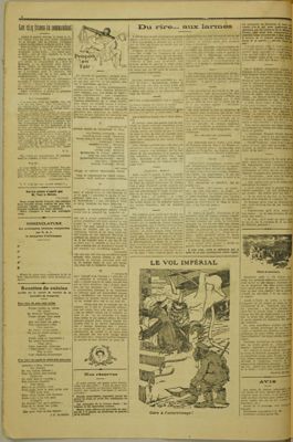 Journal de tranchée « Le rire aux éclats », journal épisodique de la vie du front, juin 1916. Arch. Dép. d'Eure-et-Loir, 5num36_17_35, Fonds de la médiathèque de Châteaudun.