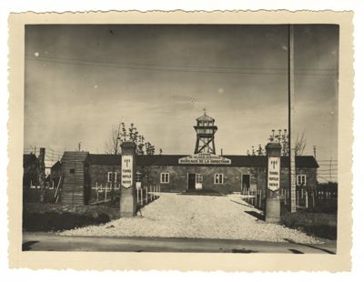 Photographie du camp de Voves, vers 1942-1944